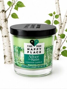 'After the Rain' Scented Candle - Green
